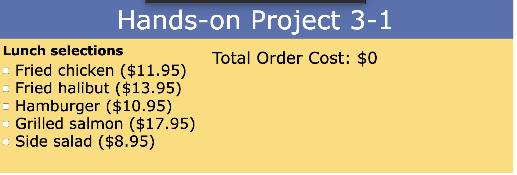 Project 3-1 Preview